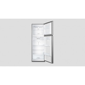 Inventor Ψυγείο Δίπορτο 325lt Total NoFrost Υ169.6xΠ59.5xΒ65εκ. Inox DPB17060INL